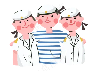 八一建军节海军合影