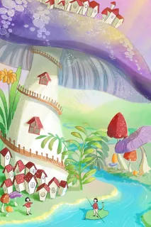 唯美浪漫奇幻治愈场景