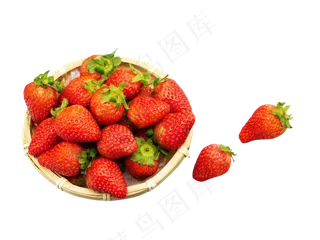 红色草莓水果