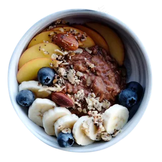 蓝莓香蕉水果麦片