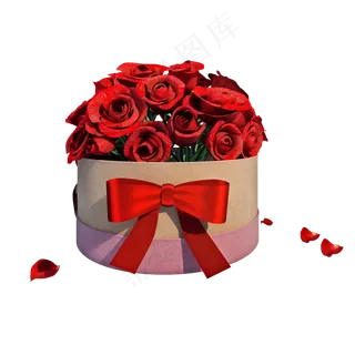 七夕花盒png图 七夕花盒png图