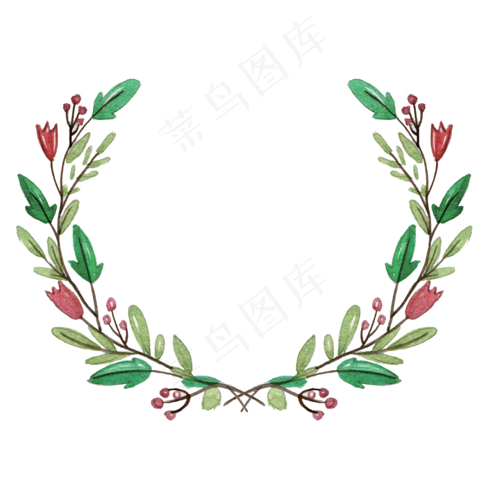 绿色叶子组成背景免抠图