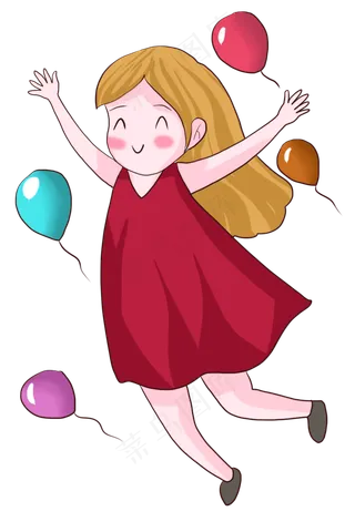 六一儿童节女生