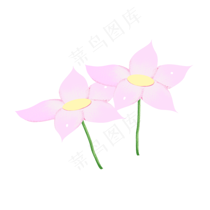 荷花荷叶png素材(2000X2000(DPI:300))psd模版下载