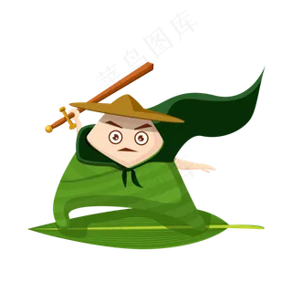 端午粽子武侠风