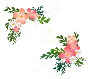 大自然植物植树节春天夏天花丛花,免抠元素