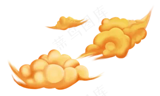 节日祥云 中国风,免抠元素