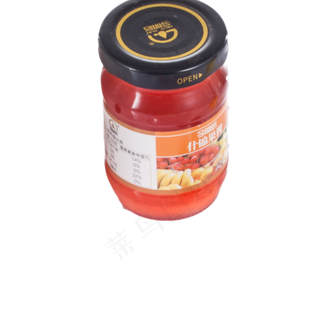 一瓶美味的水果罐头