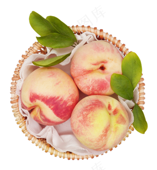 甜毛桃桃子,免抠元素