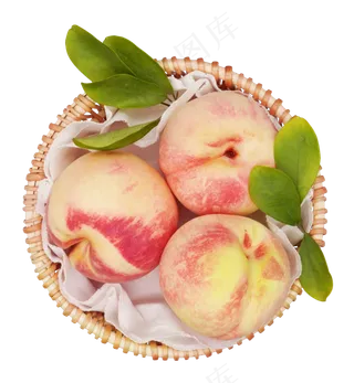 甜毛桃桃子,免抠元素