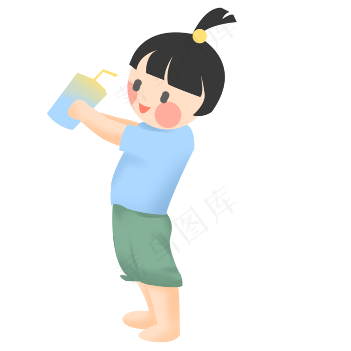 儿童节快乐女孩