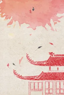 古风手绘城墙创意 古风手绘城墙创意