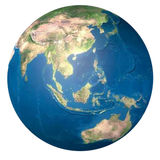 C4D仿真写实星球地球,免抠元素