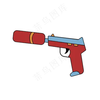 儿童玩具枪支元素设计