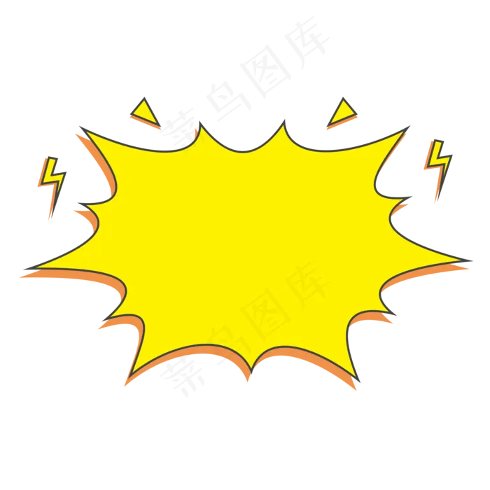 爆炸边框(2000X2000(DPI:300))psd模版下载