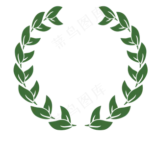 矢量橄榄枝素材,免抠元素