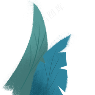 绿叶春季自然植物