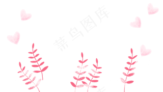 七夕情人节浪漫粉色边框