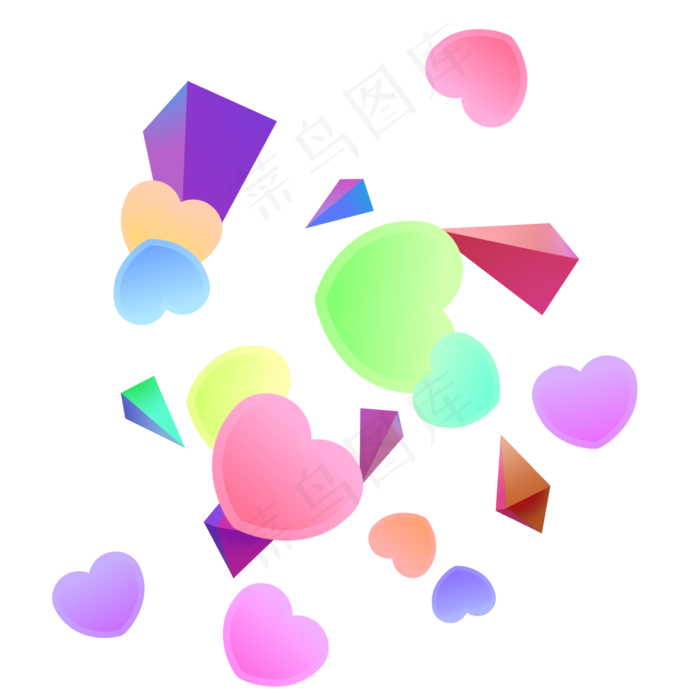 新年漂浮,免抠元素