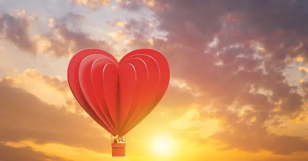 夕阳情侣的浪漫场景 夕阳情侣的浪漫场景