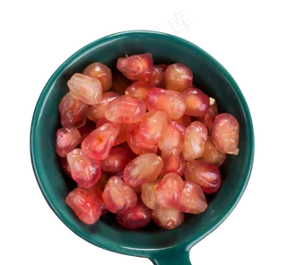 陶瓷器里面的石榴粒