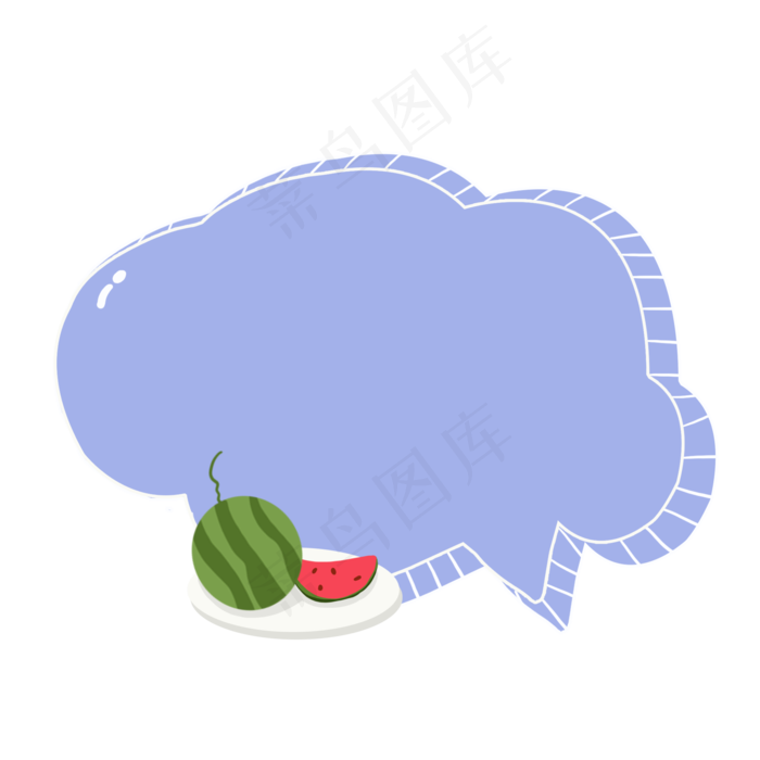 卡通矢量边框素材(2000X2000(DPI:132))psd模版下载