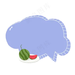 卡通矢量边框素材