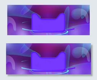 双十一数码家电专场科技风炫酷banner