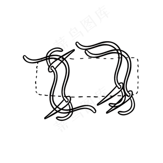 花框装饰图案元素
