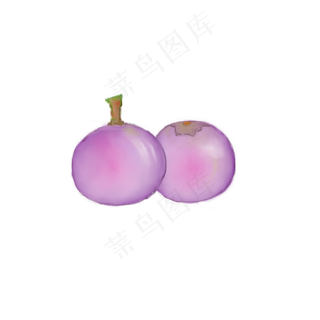 葡萄水果装饰图案植物