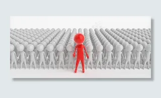 C4D立体简约三维3D小人科技商务公司通