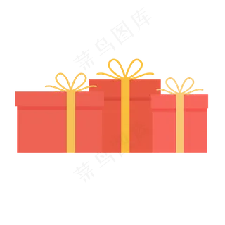 女神节情人节粉色礼物盒元素,免抠元素