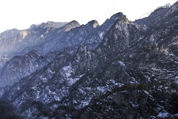 绵延起伏陡峭的大山(2400X1600(DPI:300))psd模版下载