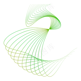扭转波浪线,免抠元素