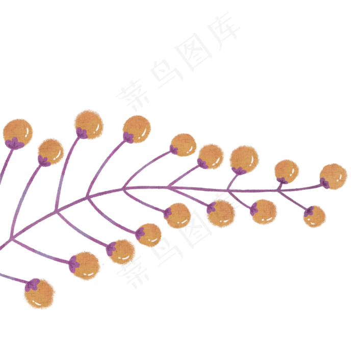 枝叶自然枝叶植物(2000X2000(DPI:300))psd模版下载