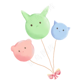 儿童节可爱气球