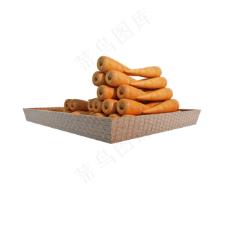 仿真胡萝卜png图,免抠元素