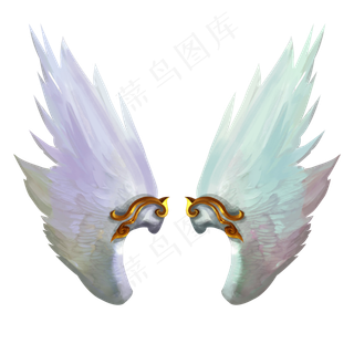 原画游戏天马翅膀,免抠元素