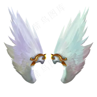 原画游戏天马翅膀,免抠元素