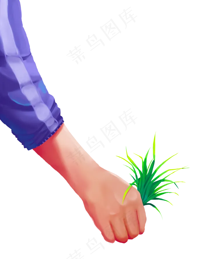 芒种二十四气节劳动水稻(1280X1620(DPI:300))psd模版下载