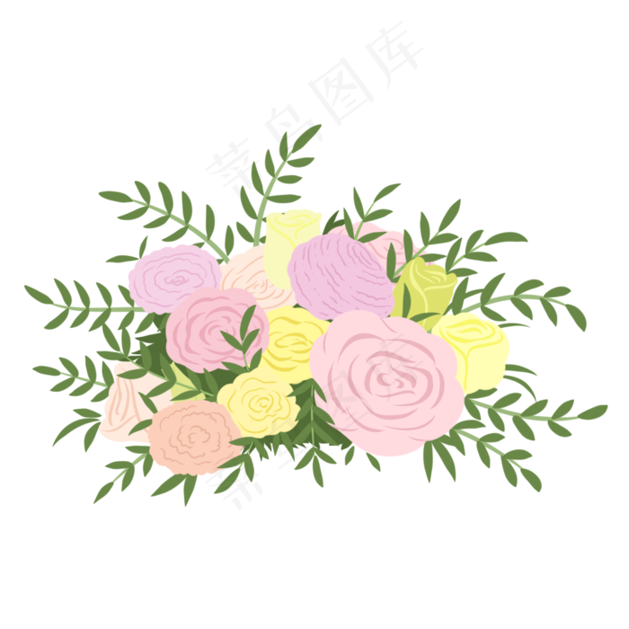 装饰花朵教师节(2000X2000(DPI:299))psd模版下载
