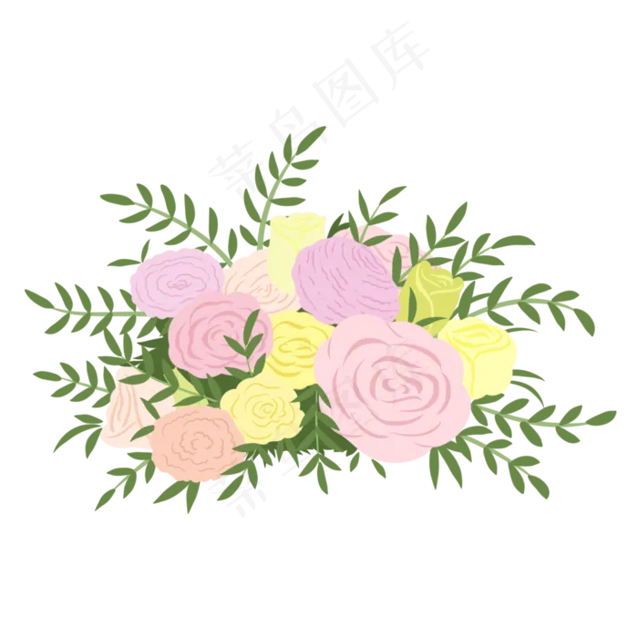 装饰花朵教师节(2000X2000(DPI:299))psd模版下载
