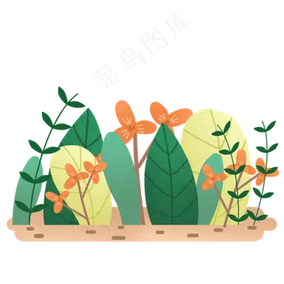 草地植物免抠PNGS素材