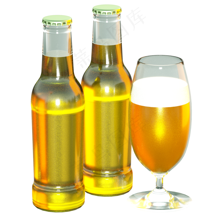 小暑24节气啤酒夏日