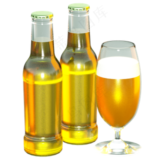 小暑24节气啤酒夏日