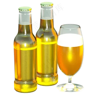 小暑24节气啤酒夏日