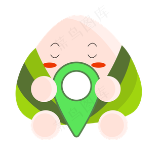 端午节粽子主题卡通图标