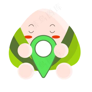 端午节粽子主题卡通图标