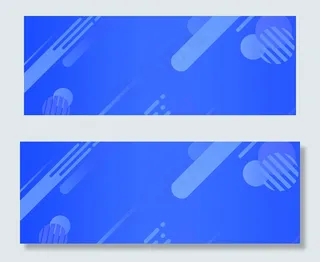 简约浴室电暖几何蓝色banner