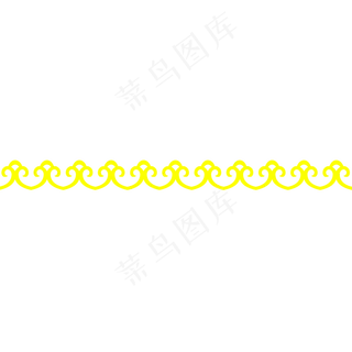 丝绸复古分割线